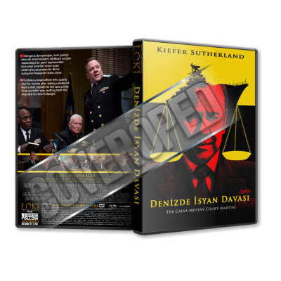 Denizde İsyan Davası - The Caine Mutiny Court-Martial - 2023 Türkçe Dvd Cover Tasarımı
